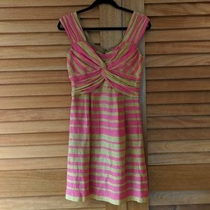 Nanette Lepore striped linen dress